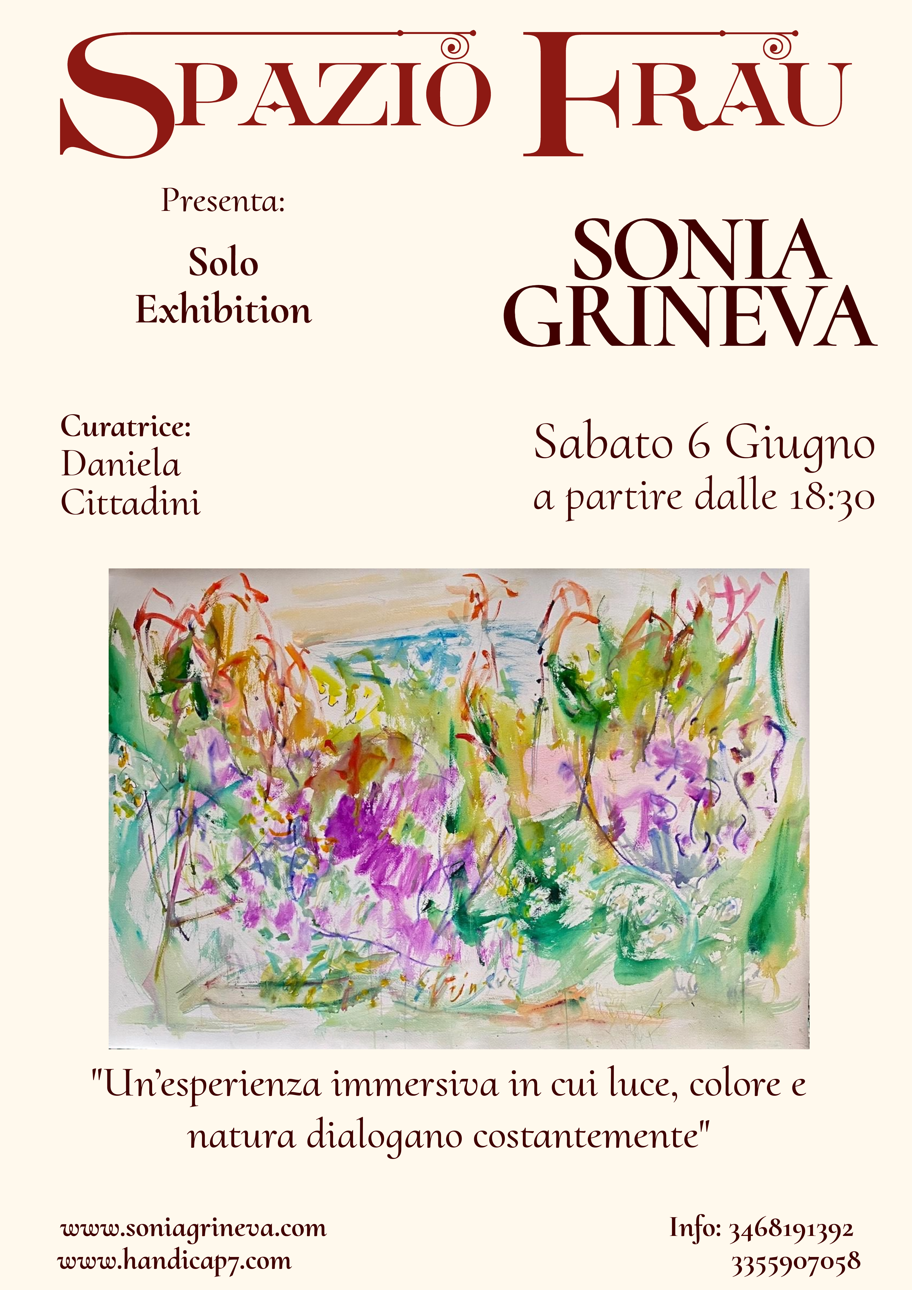 Solo Exhibition - Sonia Grineva